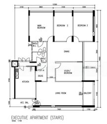 Blk 326 Yishun Rivergreen (Yishun), HDB Executive #459548001